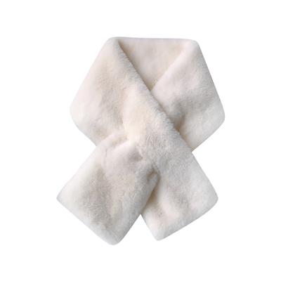 Moda Damska Zimowy Sztuczny Szalik Villus Odzież Wierzchnia Szalik w Leopardzi Wzór Ciepły