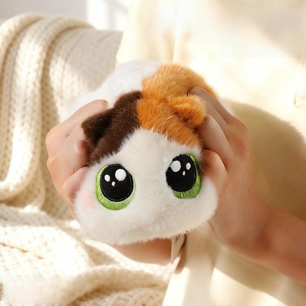 Big Eyes Cat Plush Doll Cartoon Cat Pillow New Cat Stuffed Animal  Stress Relief