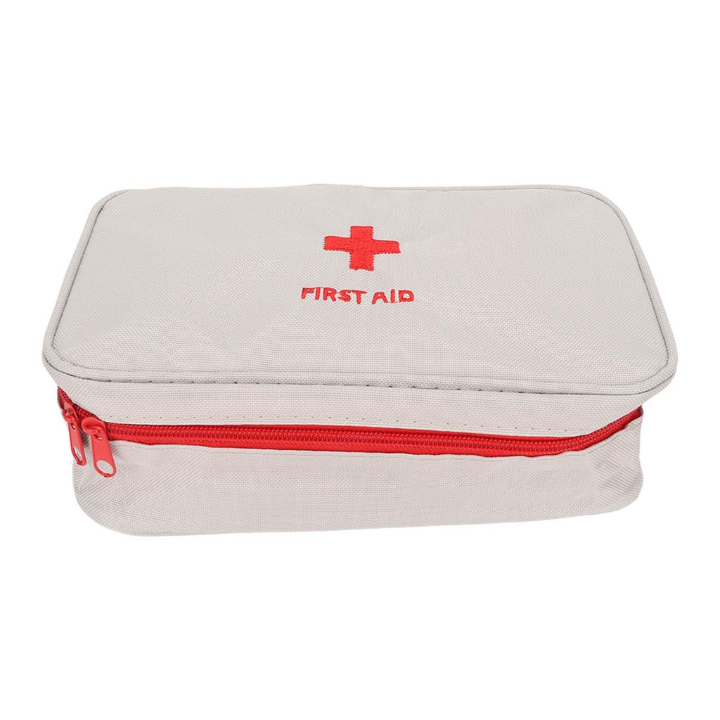 Empty First Aid Bag Waterproof Large Capacity Emergency Medicine Pouch for Outdoor