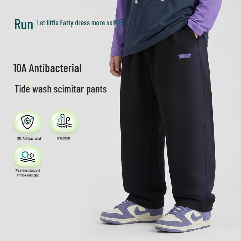 Yi Shidai Boys  Plus Size Straight-Leg Sports Pants 210