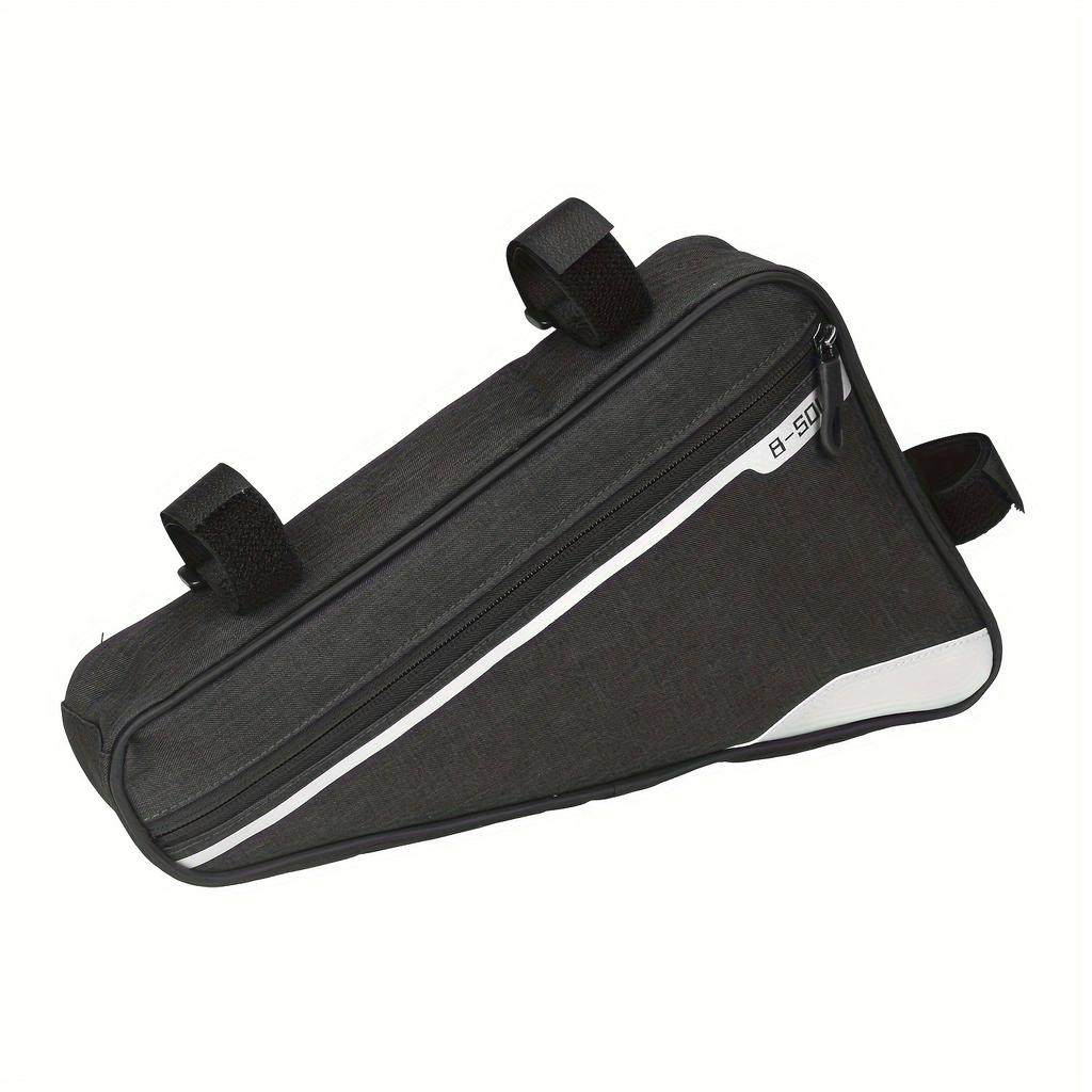 Bicycle Front Beam Bag, Large Capacity Bicycle Riding Bag, Triangle Riding Saddle Bag