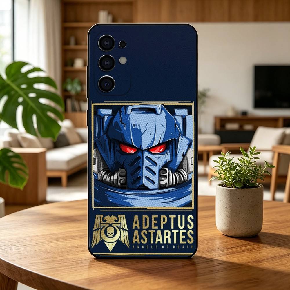Warhammer 40k heiße Spiele Handyhülle Für Samsung S25,S24,S21,S22,S23,S30,Ultra,S20,Plus,Fe,Lite,Note,10,Schwarze Abdeckung