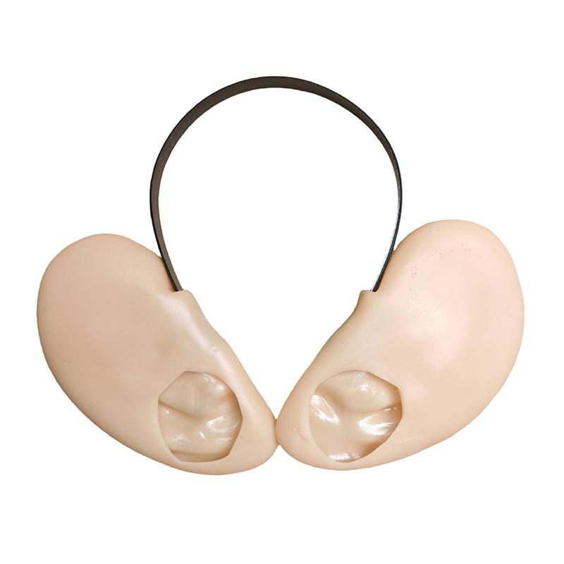 1 Stück Süßes Vinyl-Stirnband mit großen Ohren Weihnachts-Simulierte Ohr-Requisite Stirnband Karneval Cosplay Kostüm Requisite Kopfschmuck