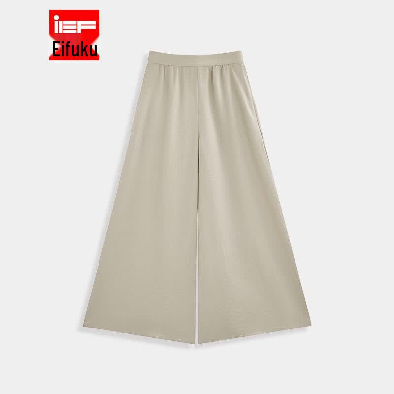 IEF Women s French Style Wide-Leg Trousers M