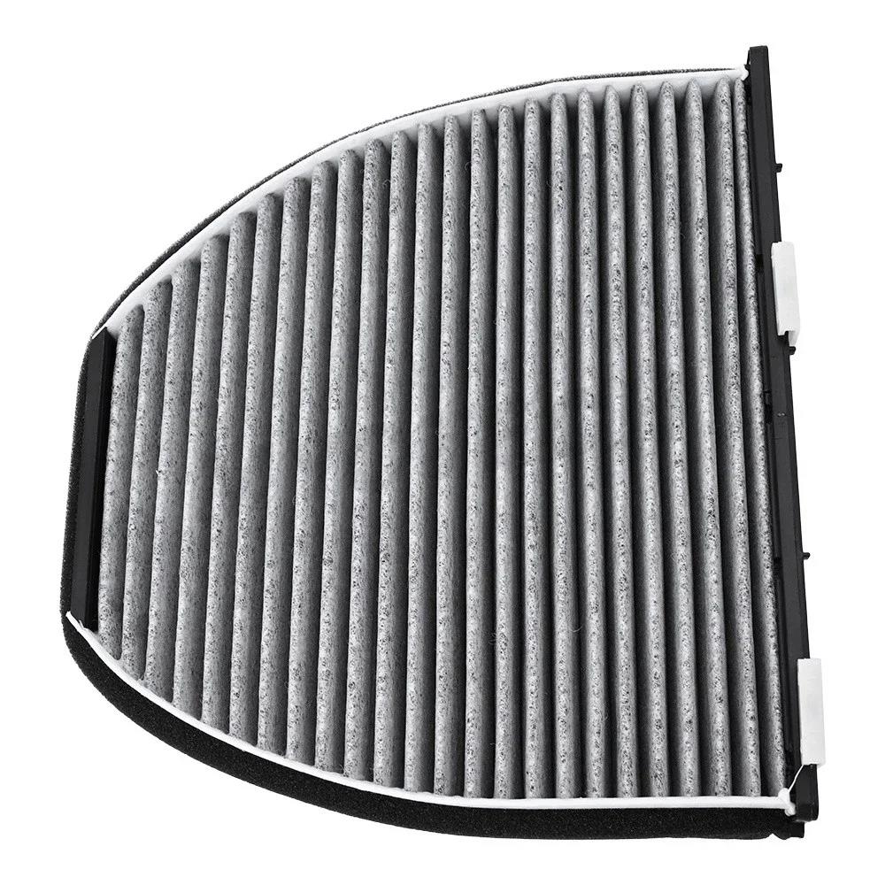 Carbon Cabin Pollen Filter 2128300318 Car Cabin Air Filter Cooling System Air Filter for Mercedes W204 C-Class W212 E-Class Air Filters 7