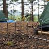 Tent Pegs For Outdoor Camping Enhanced Grip Hook Design Strength Carbon Steel Suitable For Various Terrains