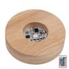 LED Light Base Wood Material Eco Friendly Elegant Style Sturdy Durable Wide Application Color LED Base