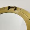 Nautical Porthole Antique Plated Canal Boat Porthole-Window Ship Round Mirror Wall Decor