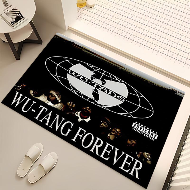 Wu-T-TANG Clans Print Area Rug - Soft,Washable Non-Slip Indoor Mat,Living Room,Home Office Decorative Rug
