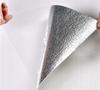 Self-adhesive Wallpaper Wall Covering Fabric Structure Matte Foam Lambskin