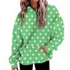 Women's Fashion Daily  Casual V-Neck Long Sleeve Printed Top