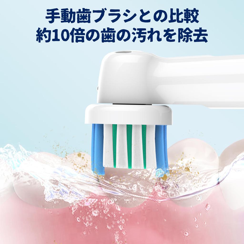 Braun Compatible Electric Toothbrush Replacement Brush Pack of Professional Electric Toothbrush Heads for Ideal for Home Use Oral-B Heads, 12, Oral-B,