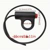 1pc Durable 12V Motorcycle Hazard Warning Light Switch 22mm Handlebar Mount For Scooter Electric Bike Emergency Flasher Control