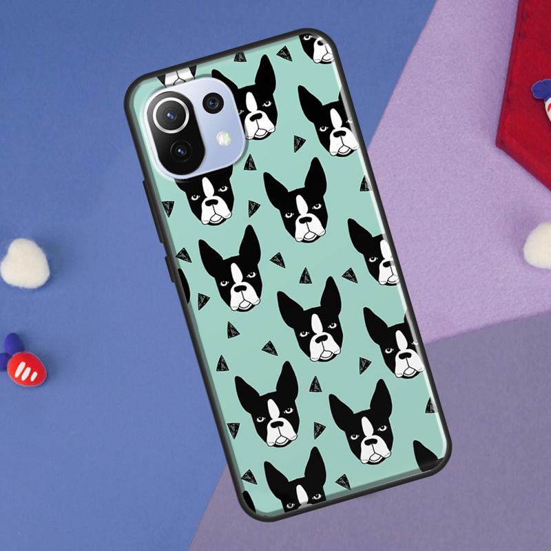 Boston Terrier Dog Cover For Xiaomi 13 14 Ultra 11T 12T 13T 14T Pro POCO X7 Pro X3 X5 F3 F5 F6 M6 X6 Pro Case