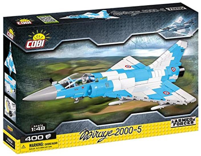 Cobi Armed Forces #5801 Mirage 2000-5 (French Army) 148 Scale [Military Blocks - COBI]