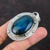 Neon Flash Labradorite Pendant 925 Sterling Silver Pendant Gemstone Pendant Labradorite Jewelry Handmade Brand New Pendant Anniversary Gift