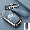 Car Smart Remote Key Case Cover Bag For Toyota Vellfire Alphard 30 Series 2 Voxy Noah Esquire Harrier Previa Keyring Accessories WI2