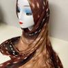 Animal Print Hijab Scarf Modal Islamic Turban Luxury Wraps Shawl  Female