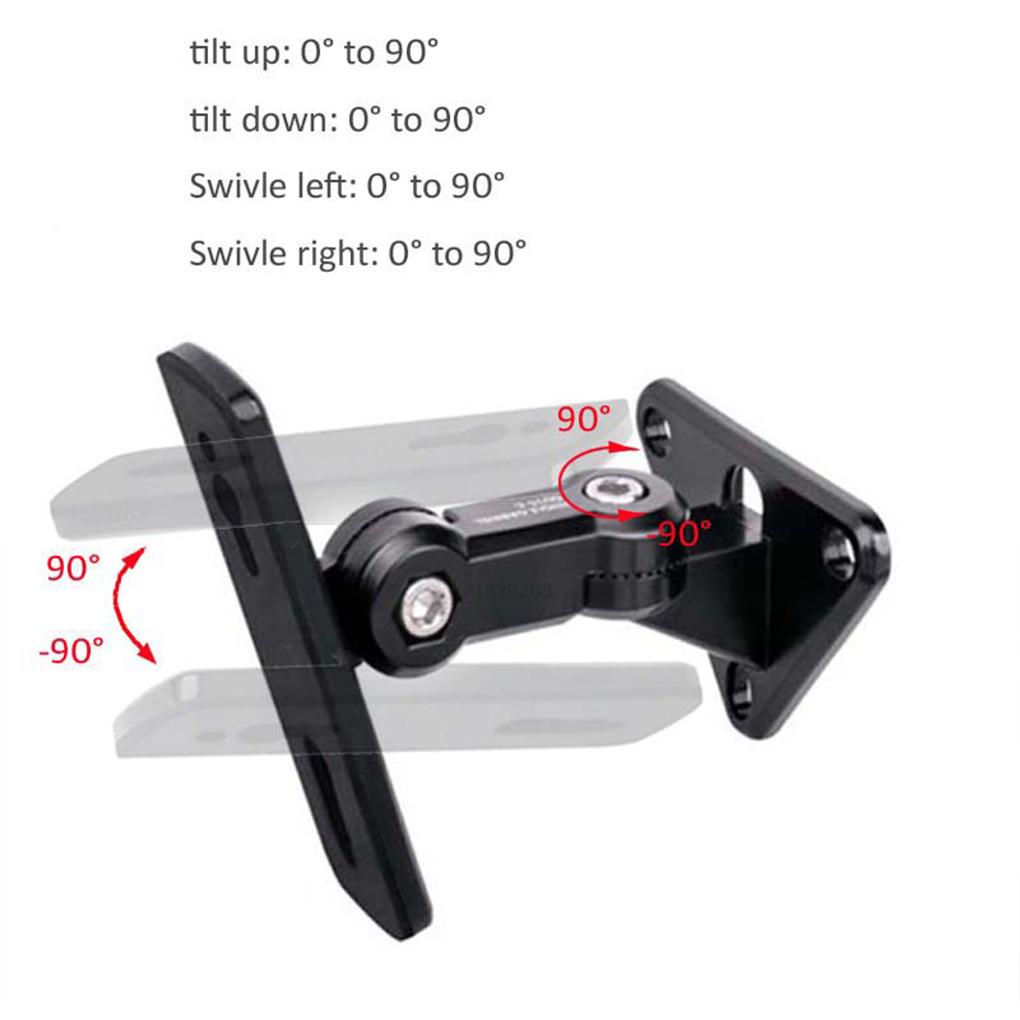 GU15 Universal Speaker Wall Bracket 304 Stainless Steel Audio Stand Hanger Load 15kg/33lbs Sound Box Rack for Speaker Mount