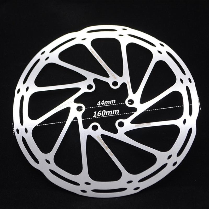 2Pcs 160mm /180mm /203mm Disc Brake Rotors with Bolts Bicycles Disc Brake Rotors for Road Bike, Mountain Bike, MTB