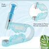 Disposable Ear Piercing Guns for Quick and Hygienic Use Convenient Ear Stud Piercer Metal Salon Ear Jewelry Applicator