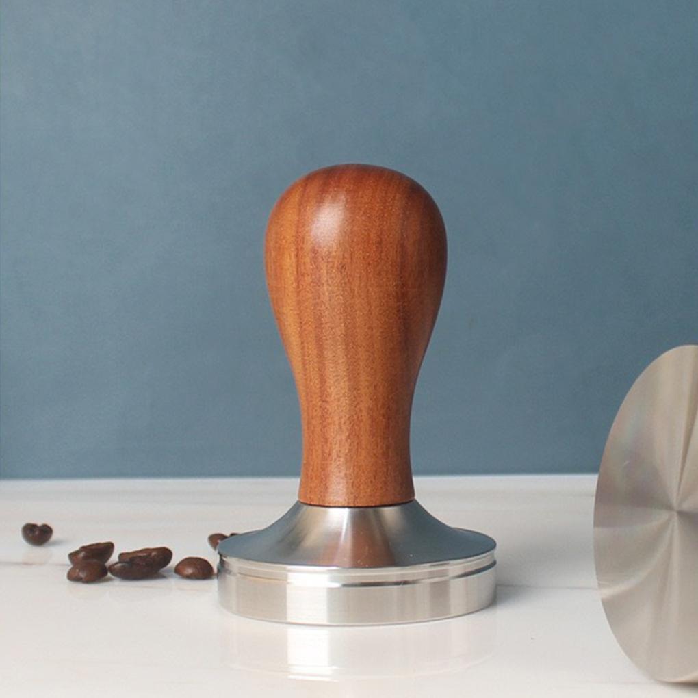 Coffee Tamper Station Essential Barista Tool For Cafe Professionals Easy To Clean Tamper 58 5Mm Black