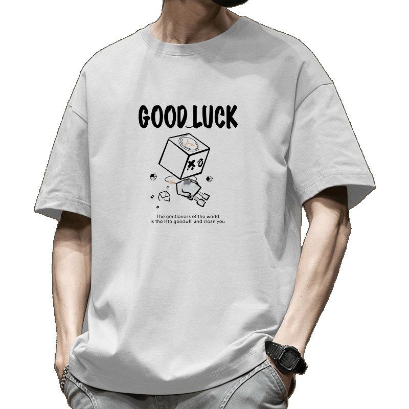 Cotton Short Sleeved T-shirt for Men and Women Men's Half Sleeved Round Neck T-shirt