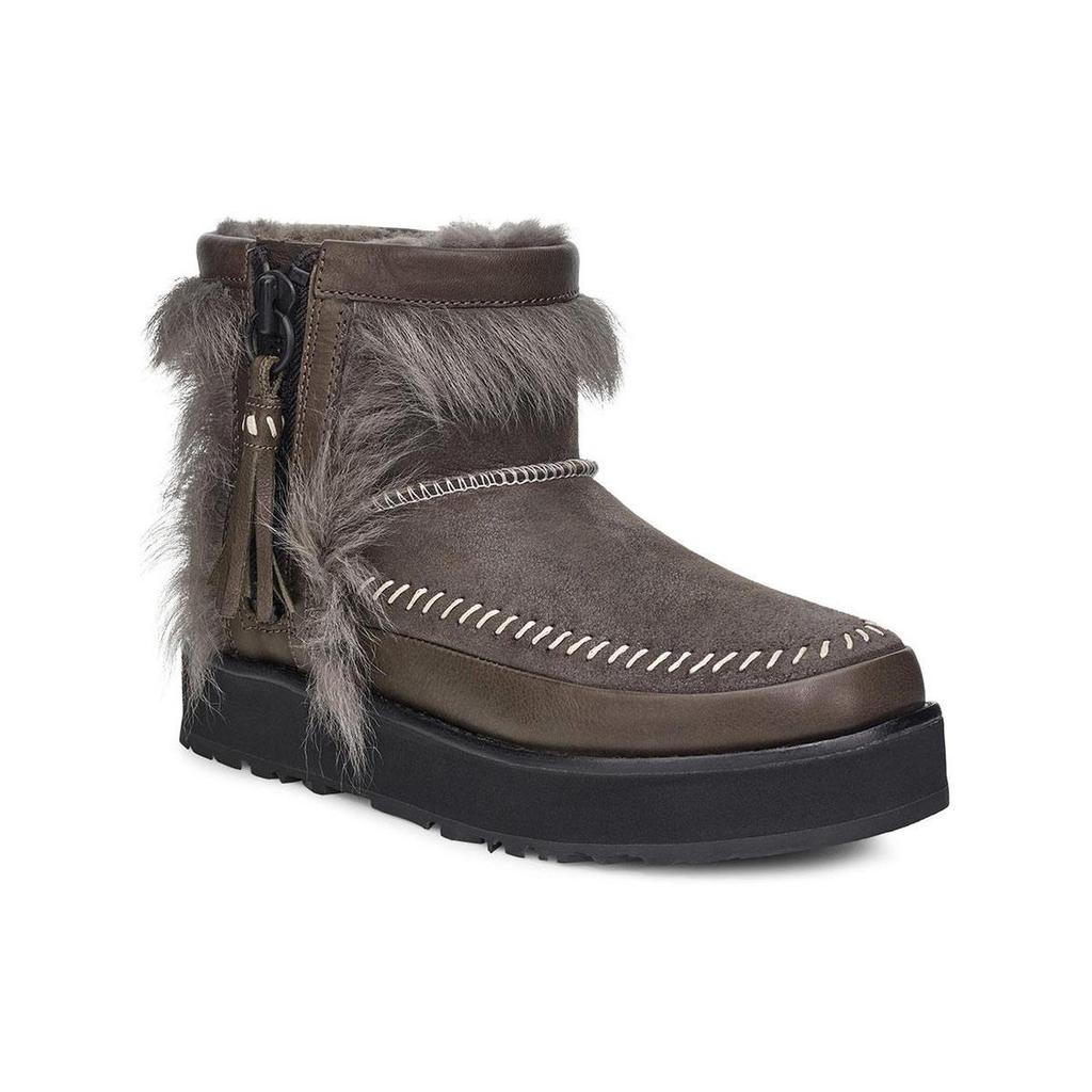 UGG Fluff Punk Boot Fleece Lined Women's 1102950-BLKO