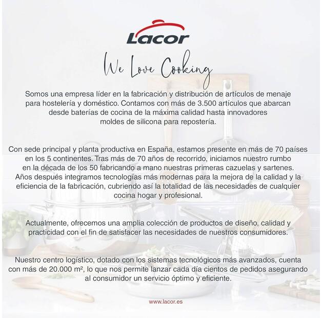 Lacor Soup Pot with Lid 40 Cm 50 L (50140)