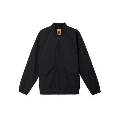 Solid Logo Outdoor Water-Resistant Casual Jacket Men Jackets Black A4225-001