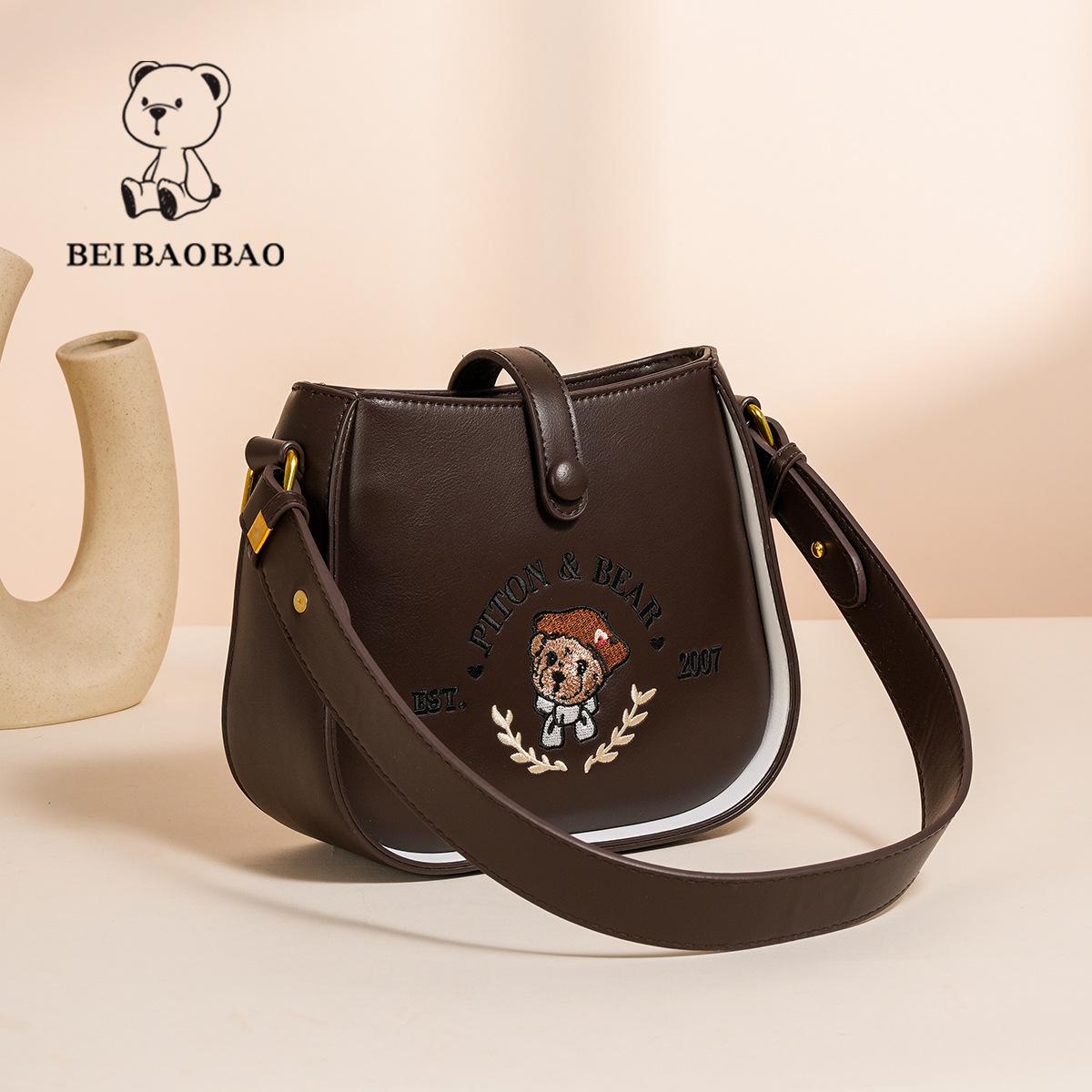 

Women s 2025 Retro Large-Capacity Crossbody Bucket Bag