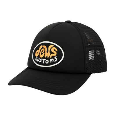 Deus Ex Machina Trucker Ballcap Dmp257998 Blk  Mazey 