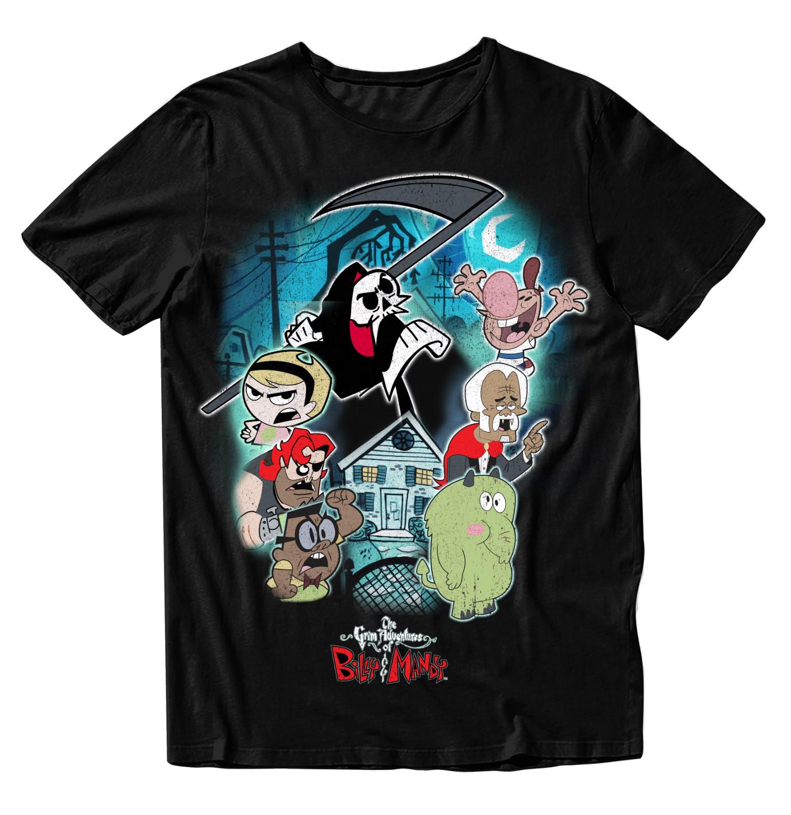The Grim Adventures of Billy Mandy Mens and Womens T-Shirt XXXXL