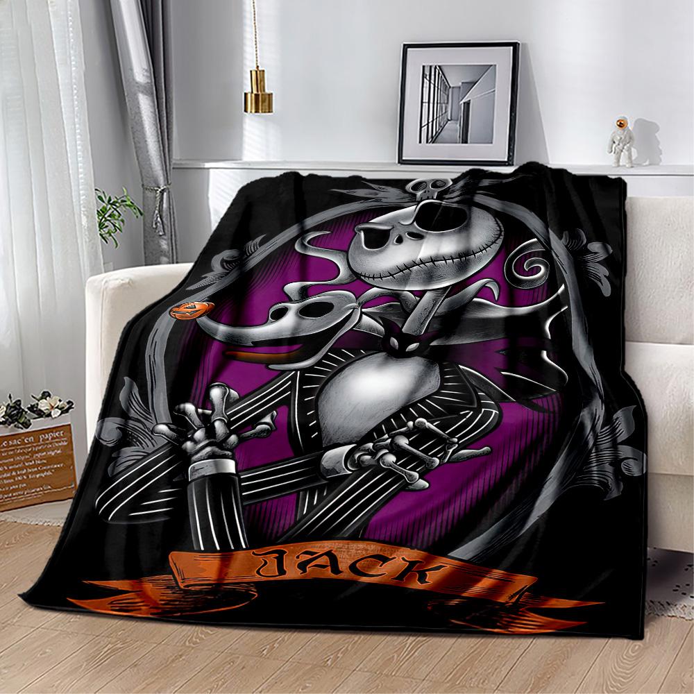 Christmas Nightmare Blanket Ultra-Soft Great for Bedding Couch Bed for All Seasons Playful Design Ideal Gift for Friends Family Couples Picnic