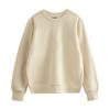 Thick Velvet Pullover Round Neck Long Sleeve Bottoming Sweater for Men and Women