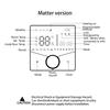 Matter Warm Floor Room Heating Thermostat Temperature Controller Water/Electric/Gas Boiler Tuya Smart Life Alexa Home Homekit