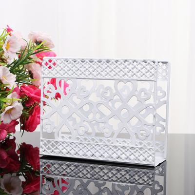 Servilletero de Metal Creativo Soporte Vertical para Toallas de Papel Clip para Servilletas Dispensador de Papel Caja de Almacenamiento de Papel Decoración para Mesa de Comedor