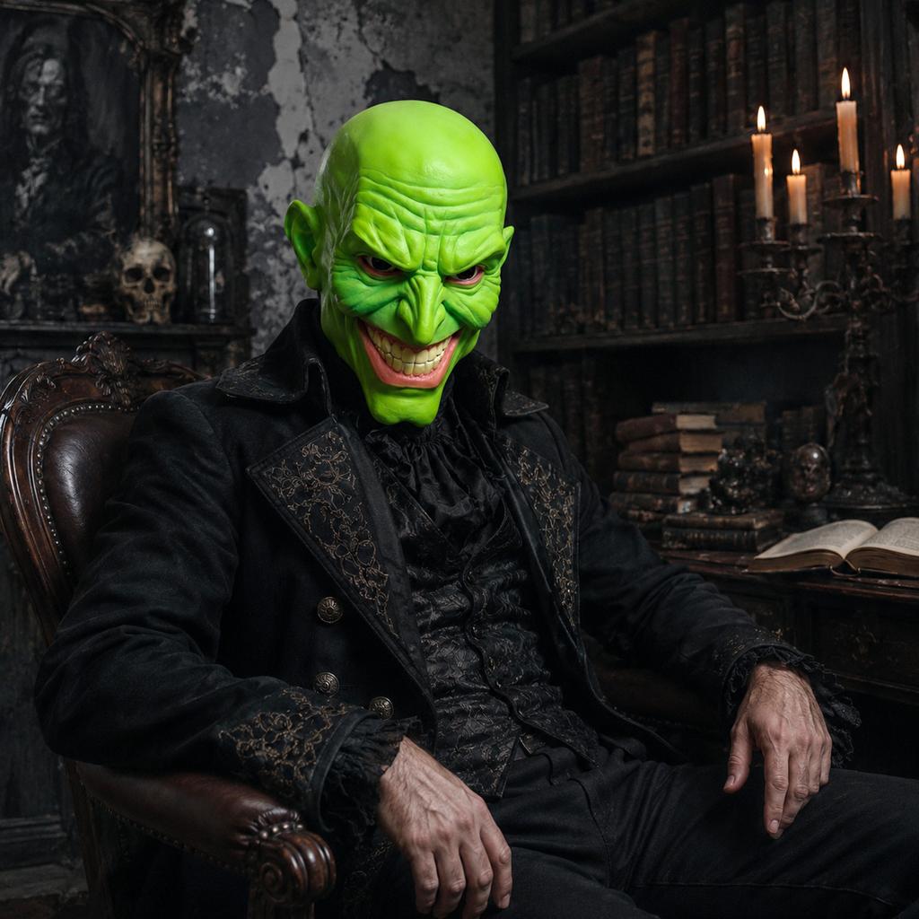 Halloween-Horror für Erwachsene Gruselige Kostümmaske für die Party