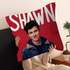 Handsome Male Singer S-Shawn M-Mendes Pillow Covers Cartoon Sofa Decorative Home Double-sided Printing Short Cushion Cover