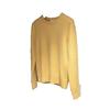 European Luxury Yellow Long Sleeve Raccoon Fur Knitwear - Autumn & Winter Women's Soft Sweater