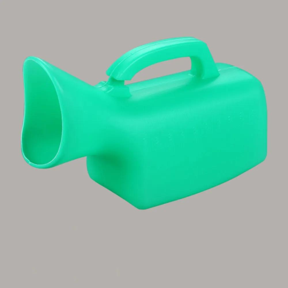 

Portable Night Toilet Large Capacity Urinal Urinal Storage 1200ml Pe Handle Urinary Bottle The Elderly