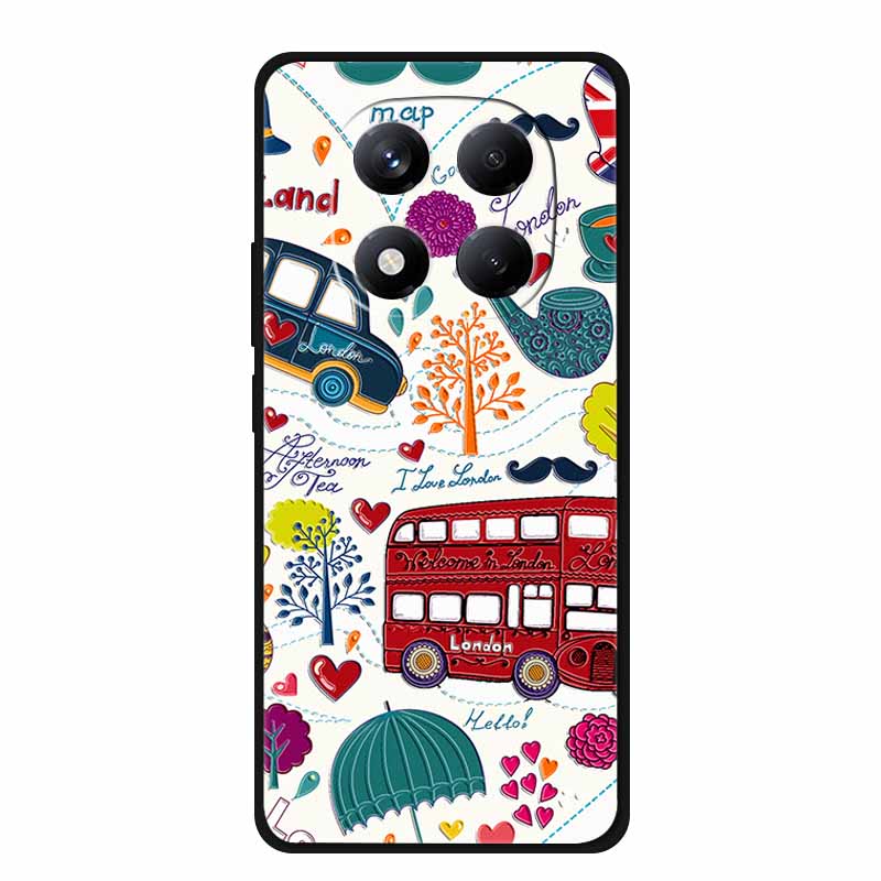 3D Flowers Emboss Fundas For Redmi Note 15 5G (China) Case Soft Silicone Phone Cases For Note 15 5G For China Covers Shell Coque