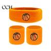 Bequemes Sport-Armband 1 Set Kinder-Stirnband Ballstickerei Dehnbar Atmungsaktiv Jungen Mädchen Schweißabsorbierend Gestrickt Basketball Volleyball