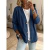 2026 Spring and Autumn New Women's Casual Faux Denim Cardigan Jacket