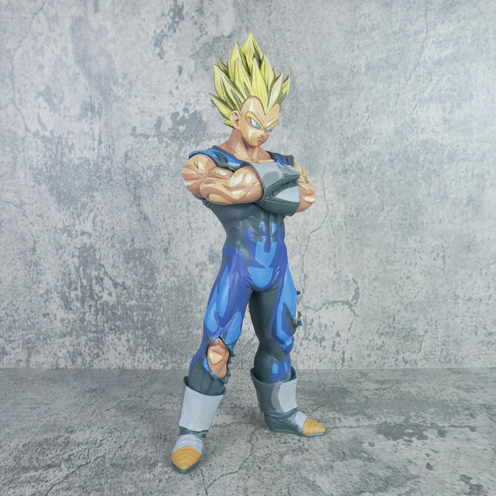 Dragon Ball Super Saiyan Vegeta Pvc Figure With Display Stand For Collectors