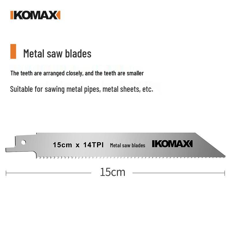 Handheld Electric Saber & Jigsaw Blade for Metal & Wood Cutting