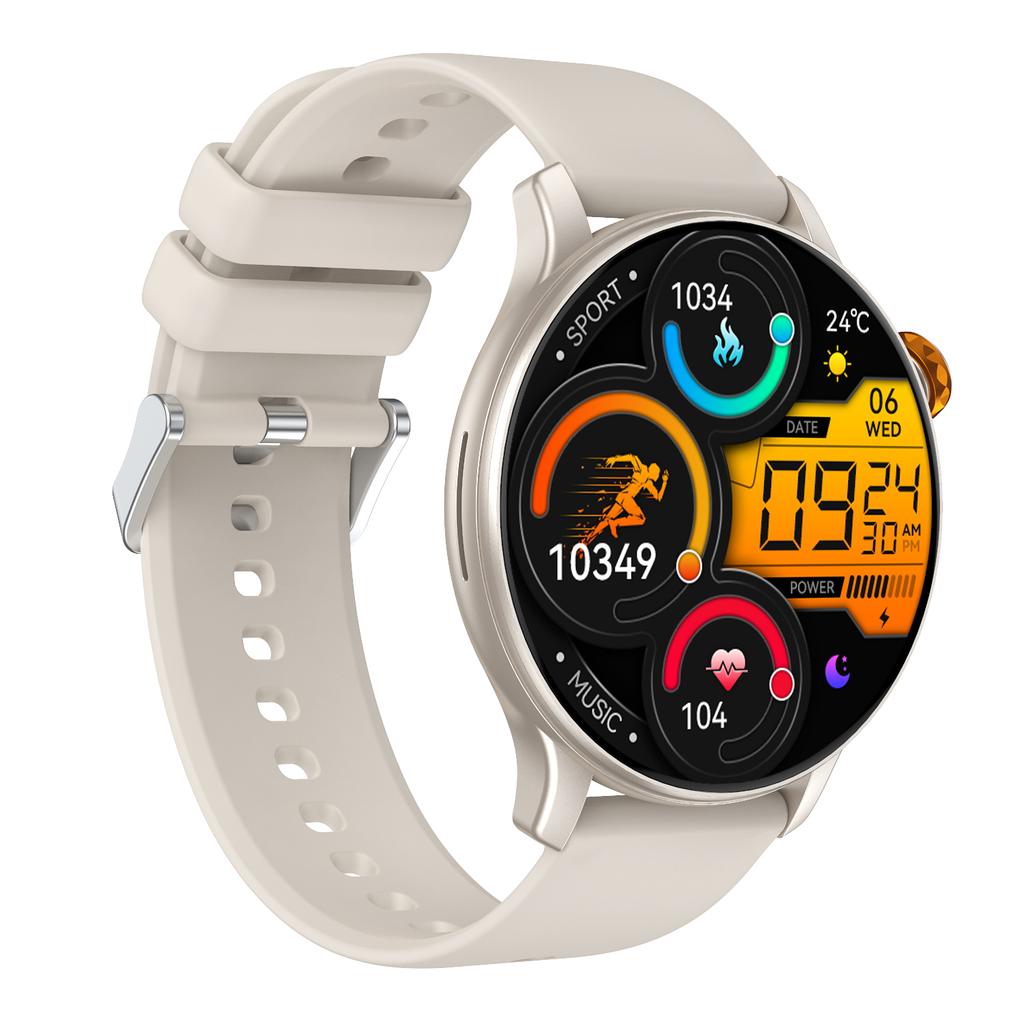 CY26 Waterproof Smart Watch 1.43 Inch AMOLED Screen Bluetooth-Compatible Call NFC Sports Tracker for Android iOS