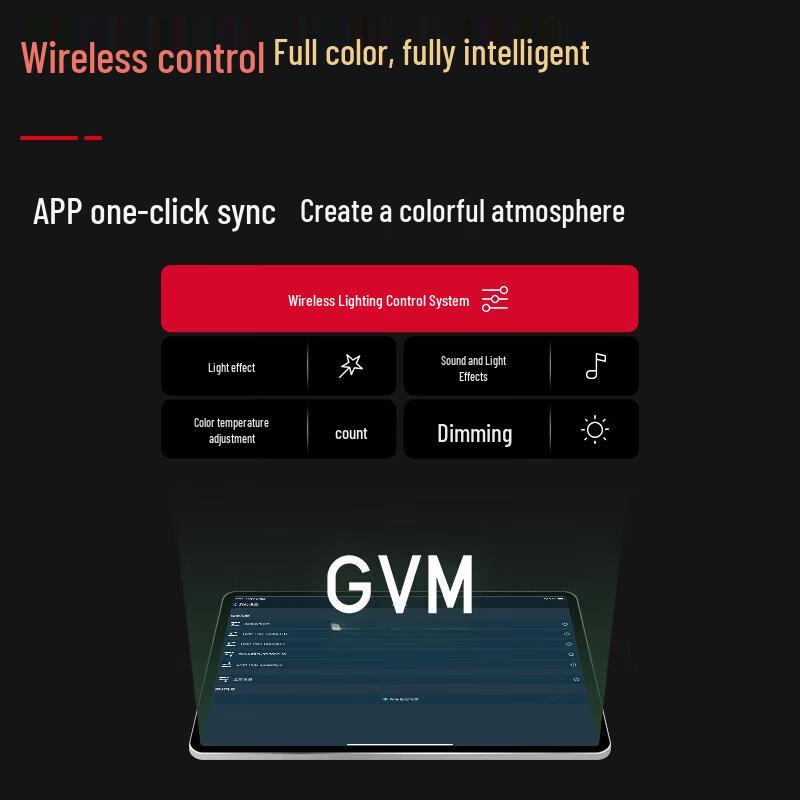 GVM 300C Full-Color Professional LED Video Light