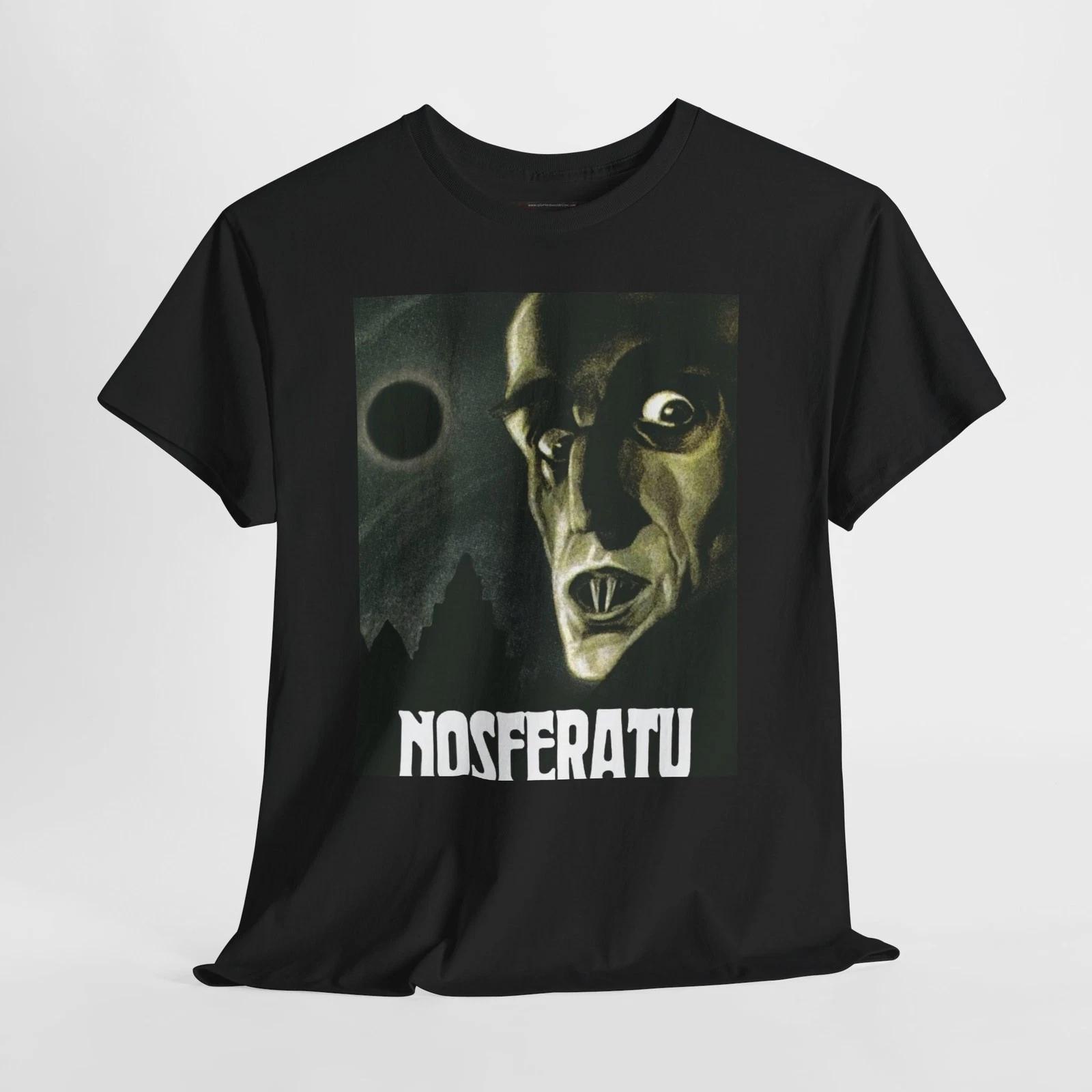 

Nosferatu 1922 Retro Movie Poster Horror Unisex Graphic T-Shirt 3XL