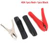 *2pcs/Red+Black Hard Shell Alligator Clips Battery Clamps Crocodile Clip 40A 85mm Jacket Electric Bottle Clamp Power Test Clip